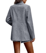 Timeless Charm Ruched Blazer
