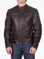 Retro Explorer Leather Jacket