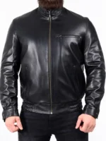 Versa Classic Leather Jacket