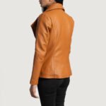 Honeycomb Quilted Leather Blazer