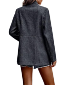 Timeless Charm Ruched Blazer