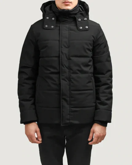 Black Frost Puffer Jacket