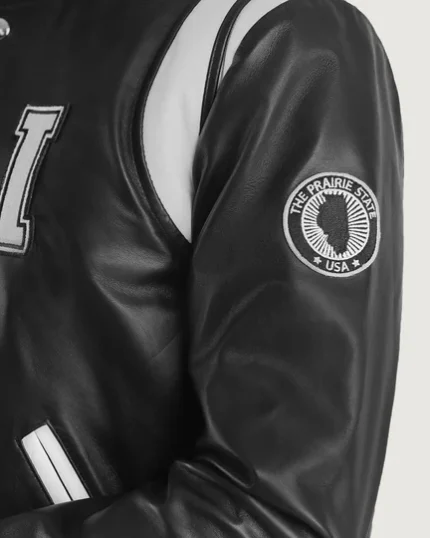Illinois Letterman Bomber Jacket