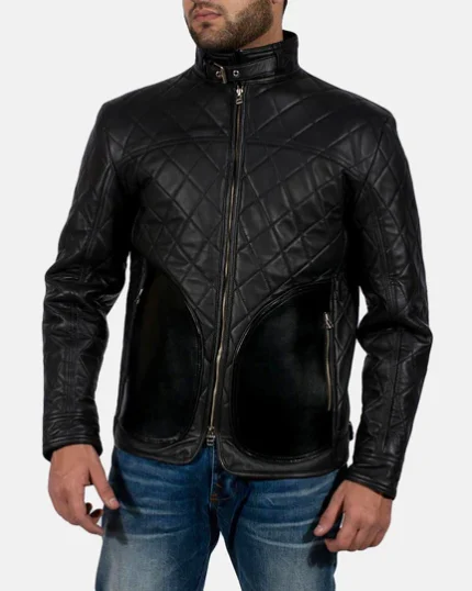 Inferno Quilted Leather Jacket