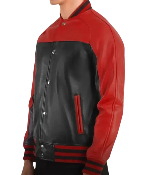 Redline Varsity Bomber Jacket