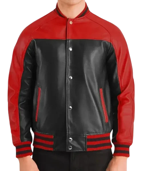 Redline Varsity Bomber Jacket